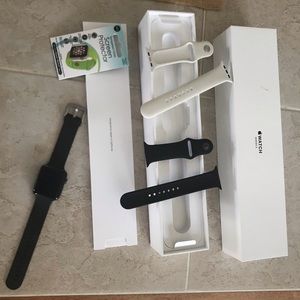 Apple Watch series 3 42mm space grey aluminum